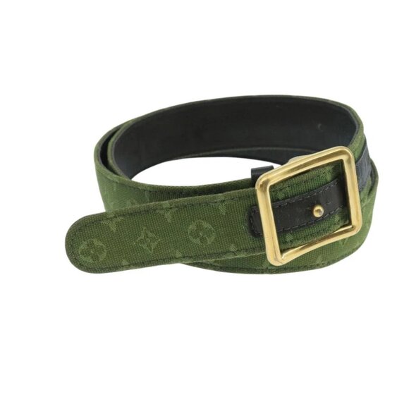 LOUIS VUITTON Monogram Mini Ceinture Belt 36.6"""""""" TST Khaki LV - Picture 1 of 9